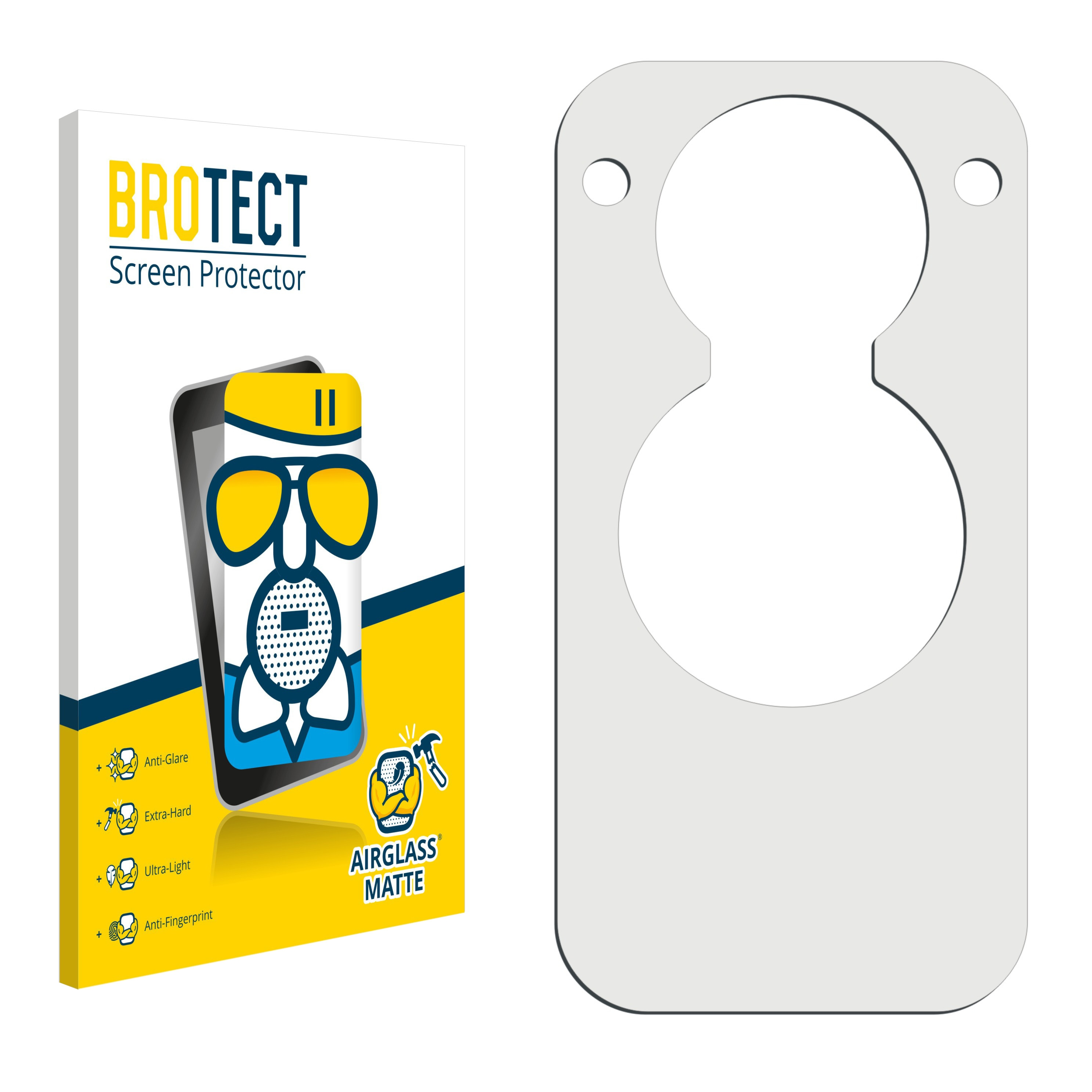 BROTECT Airglass XT2) Schutzfolie(für Blink matte