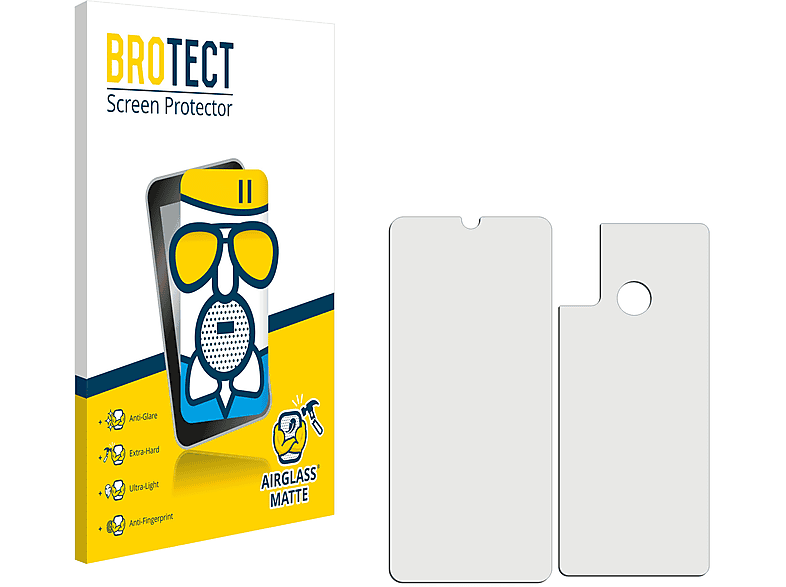 BROTECT Airglass matte Schutzfolie(für Huawei smart P 2020)