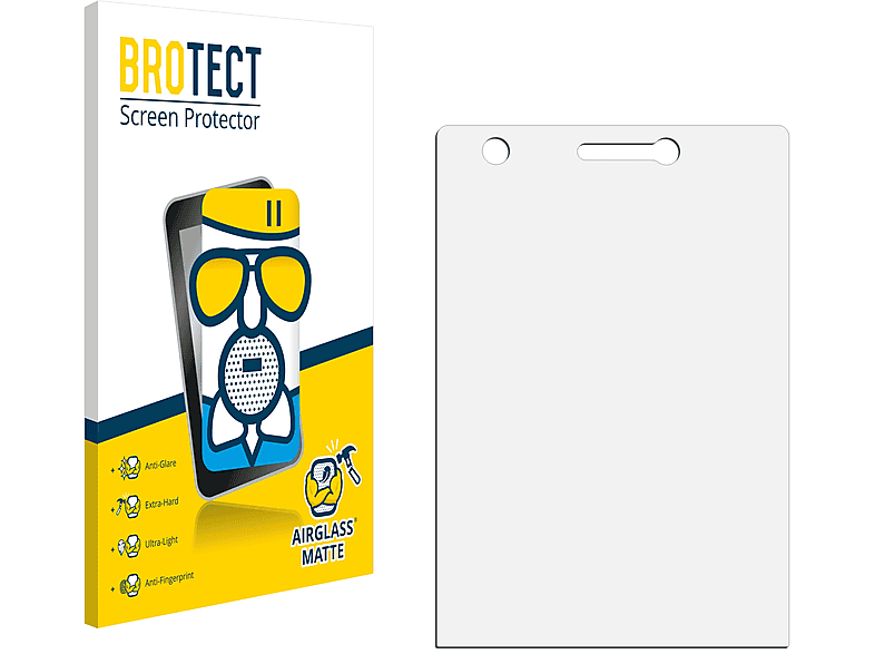 BROTECT 216) Airglass Nokia matte Schutzfolie(für