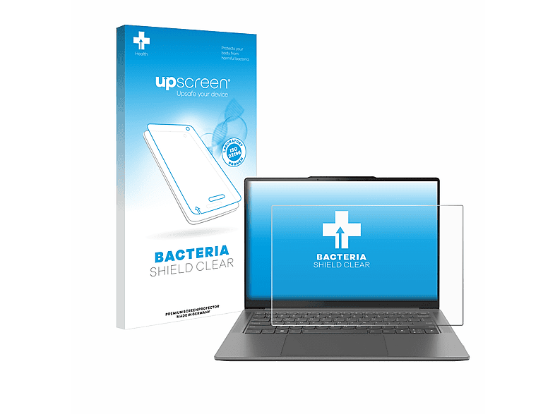 UPSCREEN antibakteriell klare Schutzfolie(für Lenovo Yoga Pro 7 Gen 8 14\