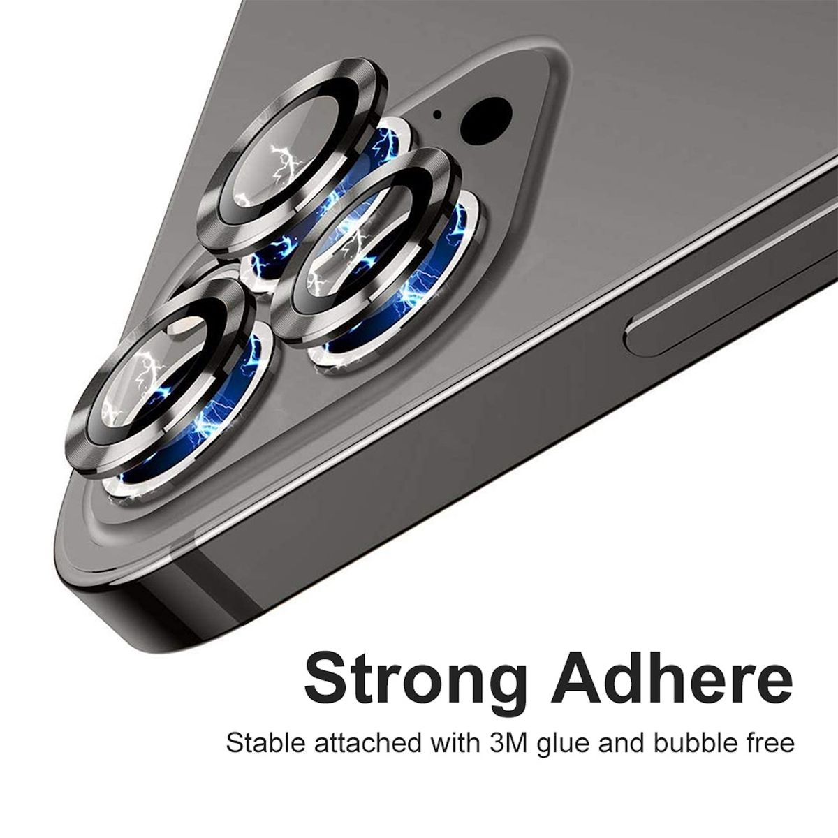 Apple iPhone Schutzglas(für Pro Schutz WIGENTO Max) Kamera Apple Glas / 15 Linse Pro