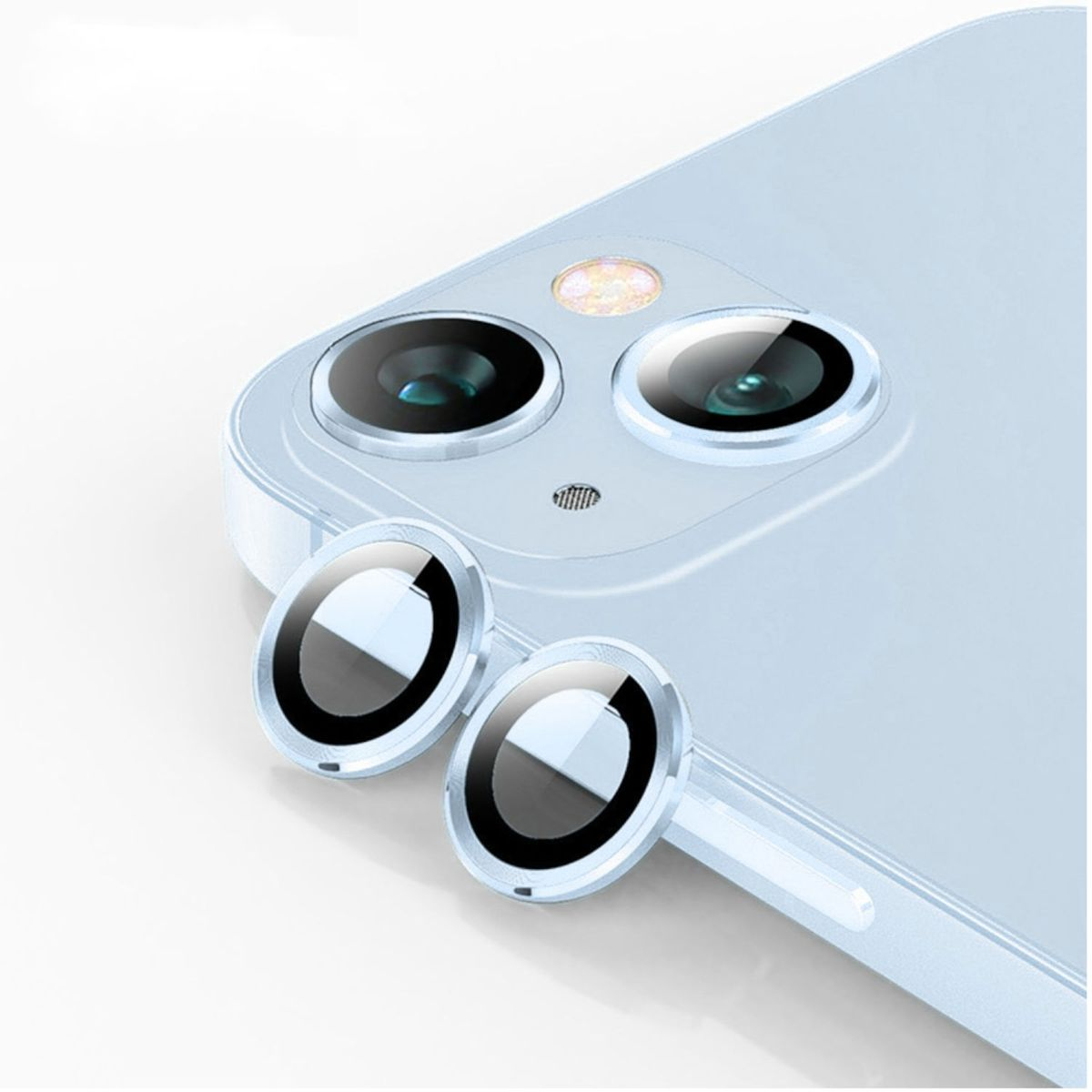 WIGENTO Kamera Linse Apple 15 / iPhone Apple Schutz 15 Plus) Glas Schutzglas(für