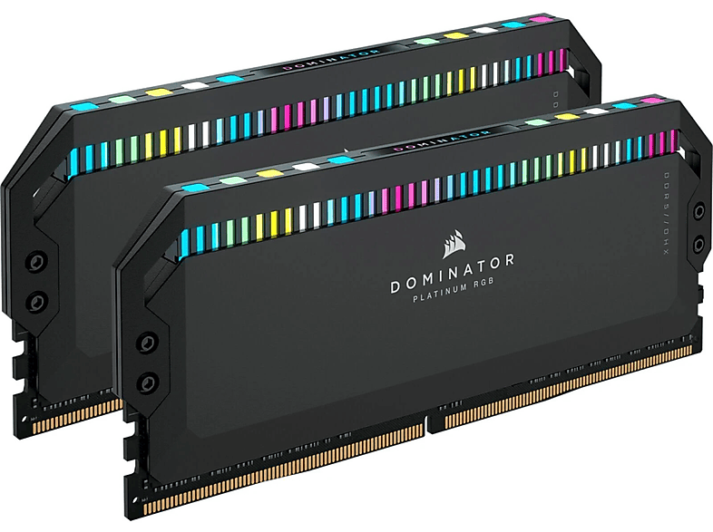 CORSAIR 2x32GB, 1.25V, 40-40-40-77, RGB, Black Hsp Speicher-Kit 64 GB DDR5