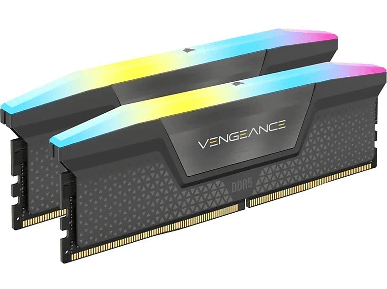 CORSAIR 2x16GB, 1.25V, 36-36-36-76,, GB DDR5 Speicher-Kit RGB, 32 EXPO AMD Black