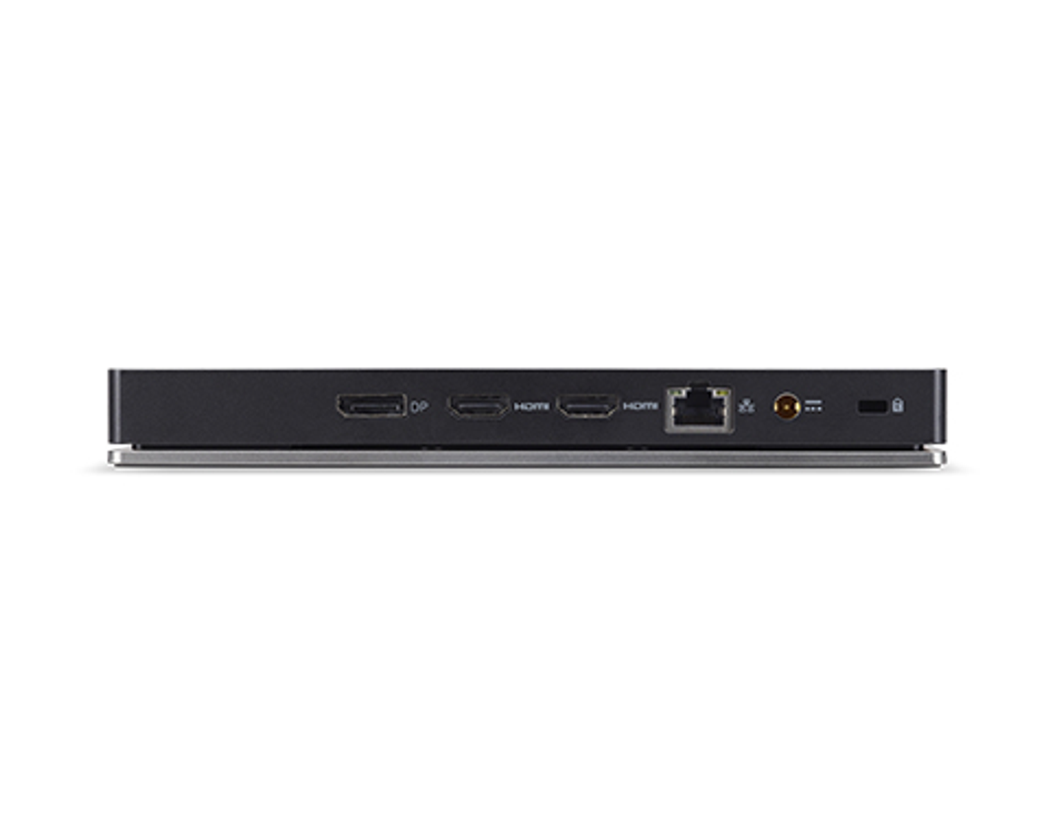 ACER USB Type-C Dock II 2x DisplayPort, darkslategray USB-A, Audio) Dockingstation, Docking 2x Station (LAN, USB-C, HDMI