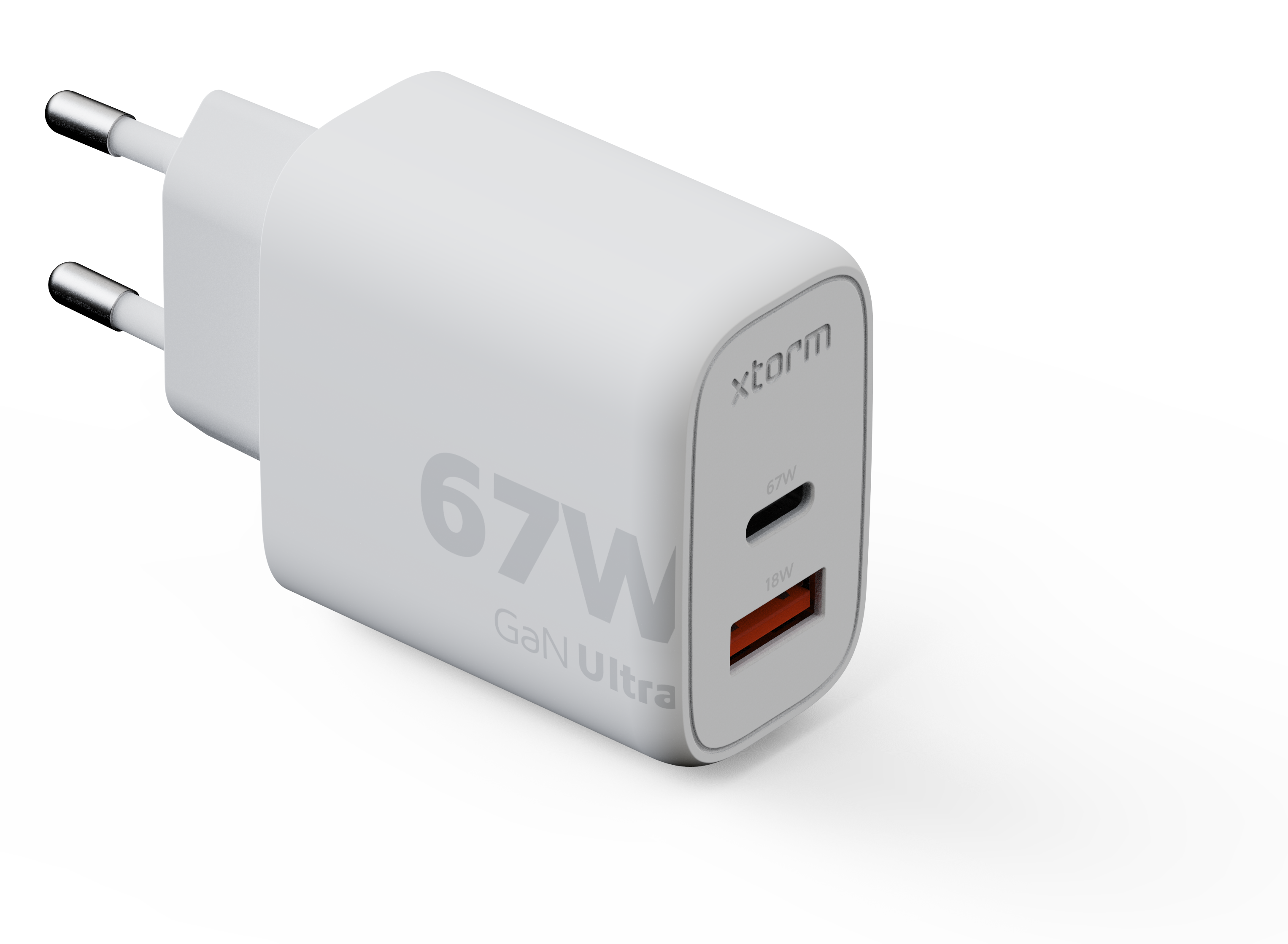 XTORM 67W GaN2 Ultra Power Weiß Weiß, & Kabel Apple, Ladegeräte Adapter