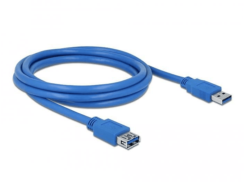 DELOCK 82539 Kabel, USB Blau