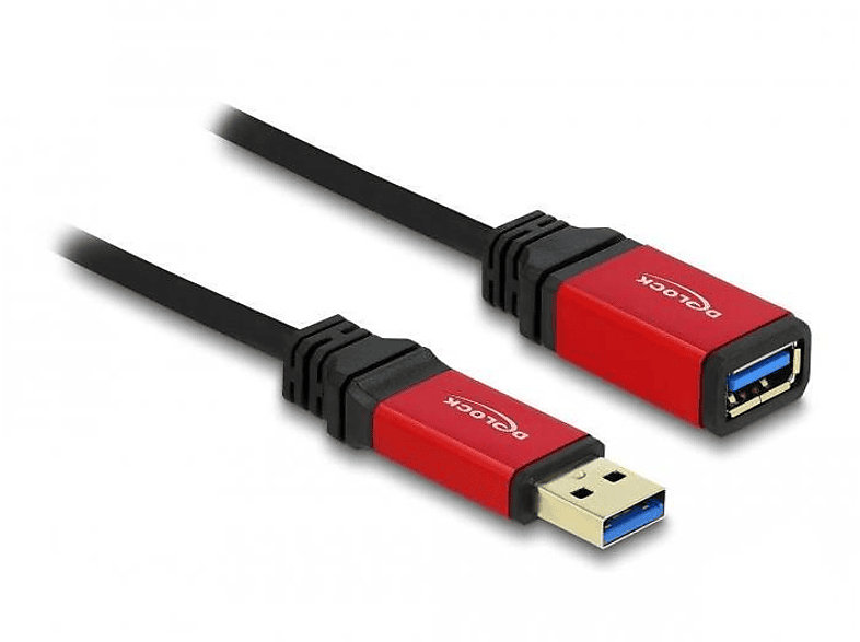 Schwarz Kabel, USB DELOCK 82752