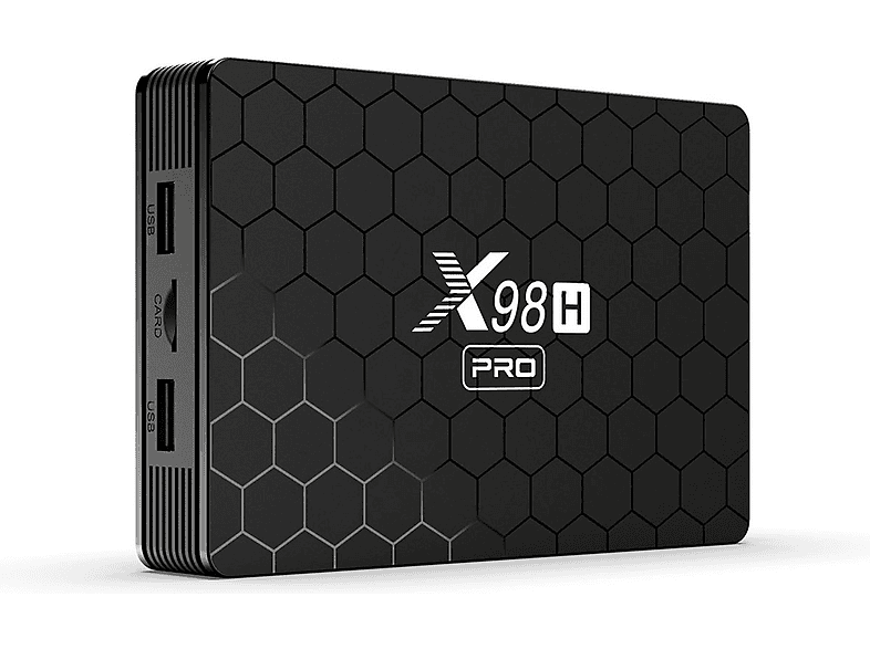 LIPA X98H Pro Android tv box 32 GB Multimedia player, Black