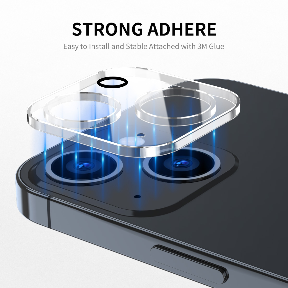 Kamera Plus) 1x Linse / Schutzglas(für 15 Hart 15 iPhone Glas WIGENTO Schutzglas Apple