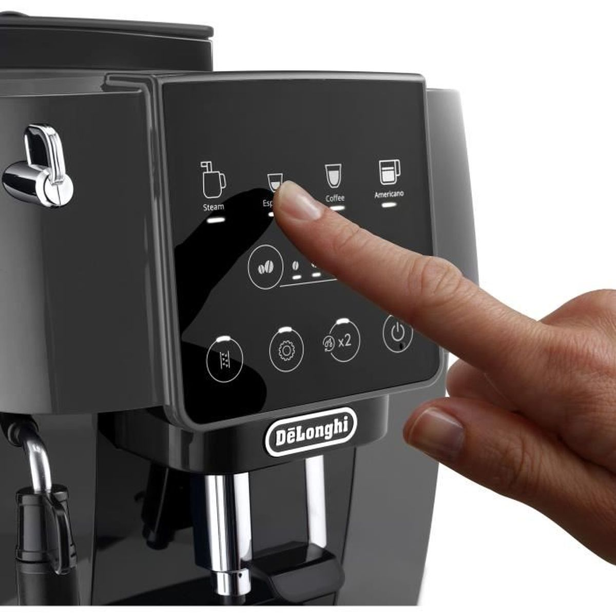 DE Coffee ECAM220.22.GB Grigio makers LONGHI