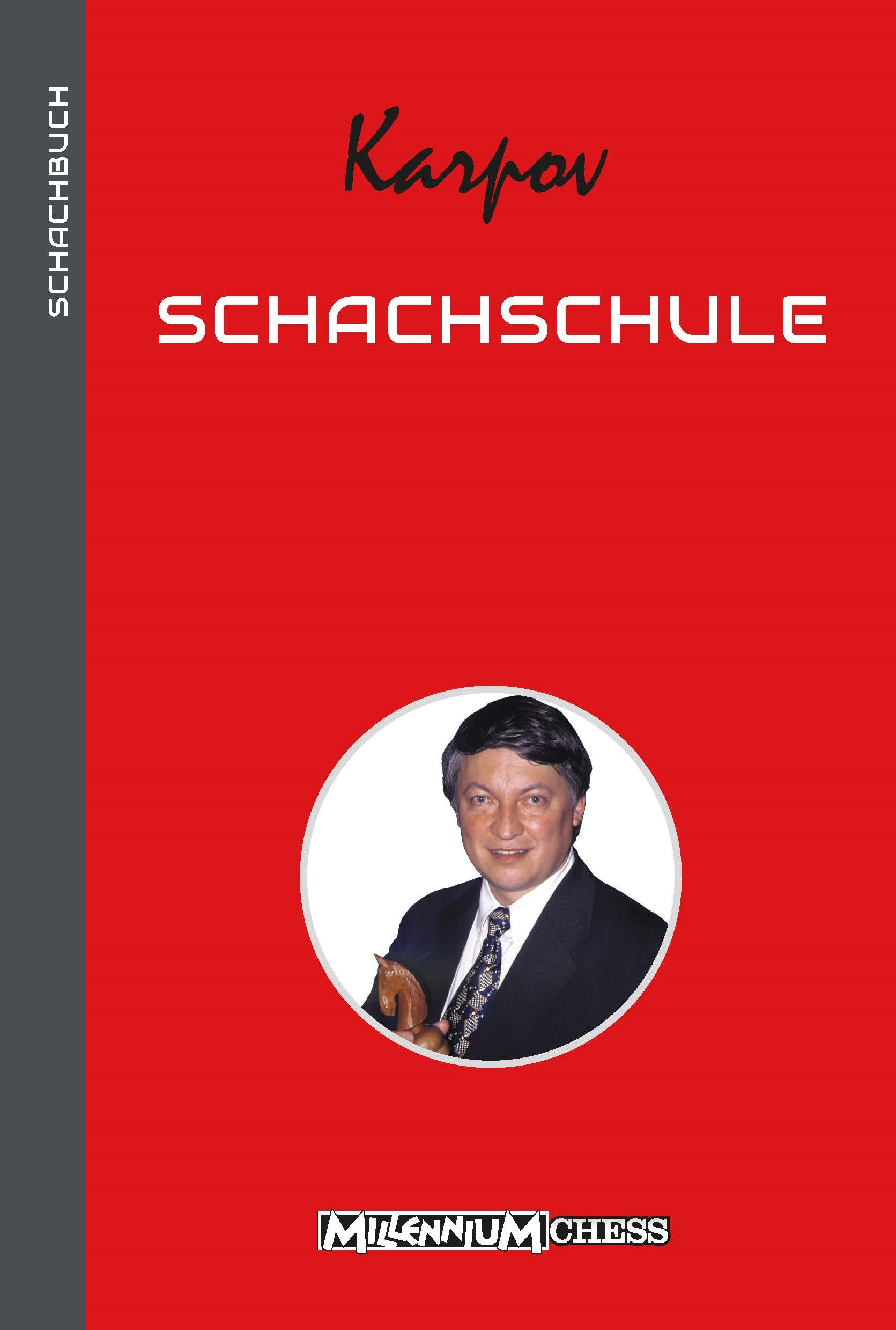 Couverture de livre avec portrait d'homme et titre lié aux échecs.