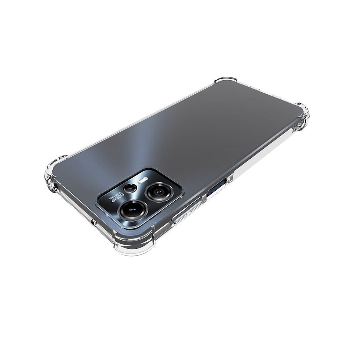 WIGENTO 1x TPU Schock verstärkte G23 dünn Backcover, Hülle Motorola, Moto Transparent 4G, Ecken Silikon robust