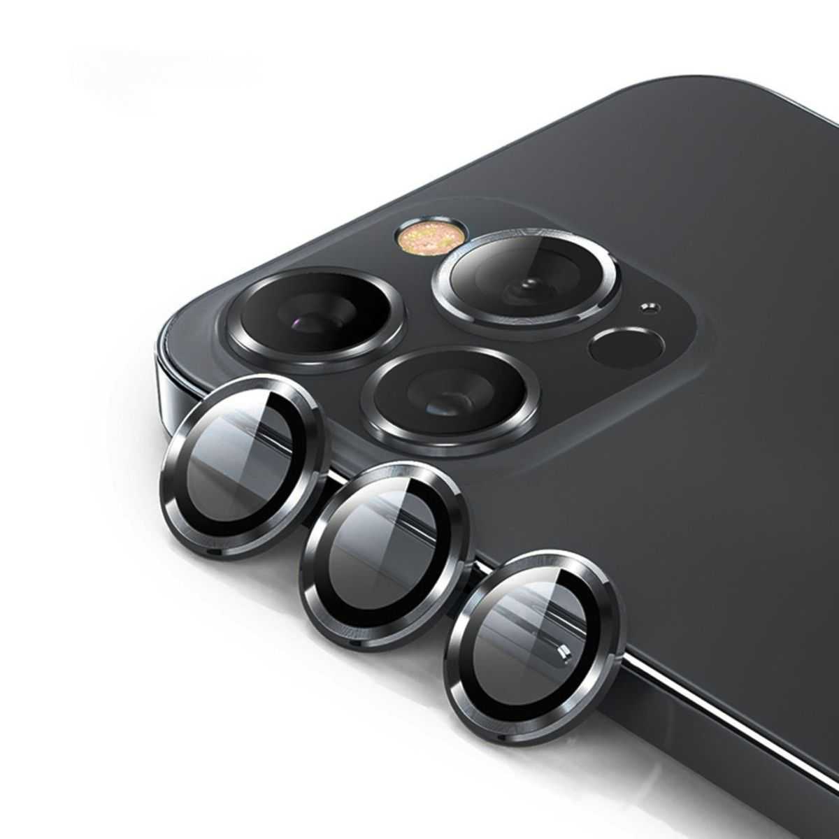 WIGENTO Kamera Linse Schutz Glas 15 Apple / Pro iPhone Schutzglas(für Pro Max) Apple