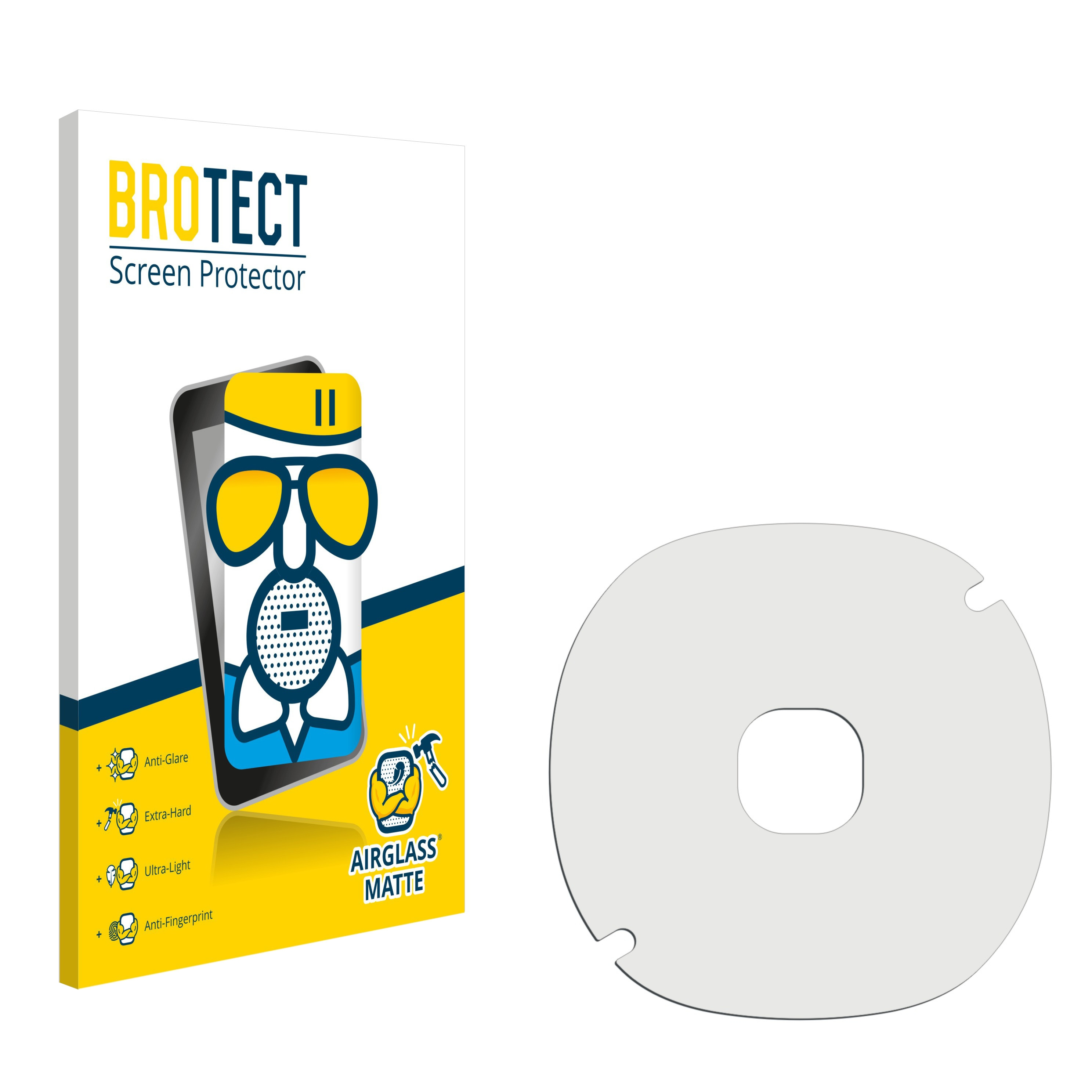 BROTECT Airglass Schutzfolie(für Link JBL matte Portable)