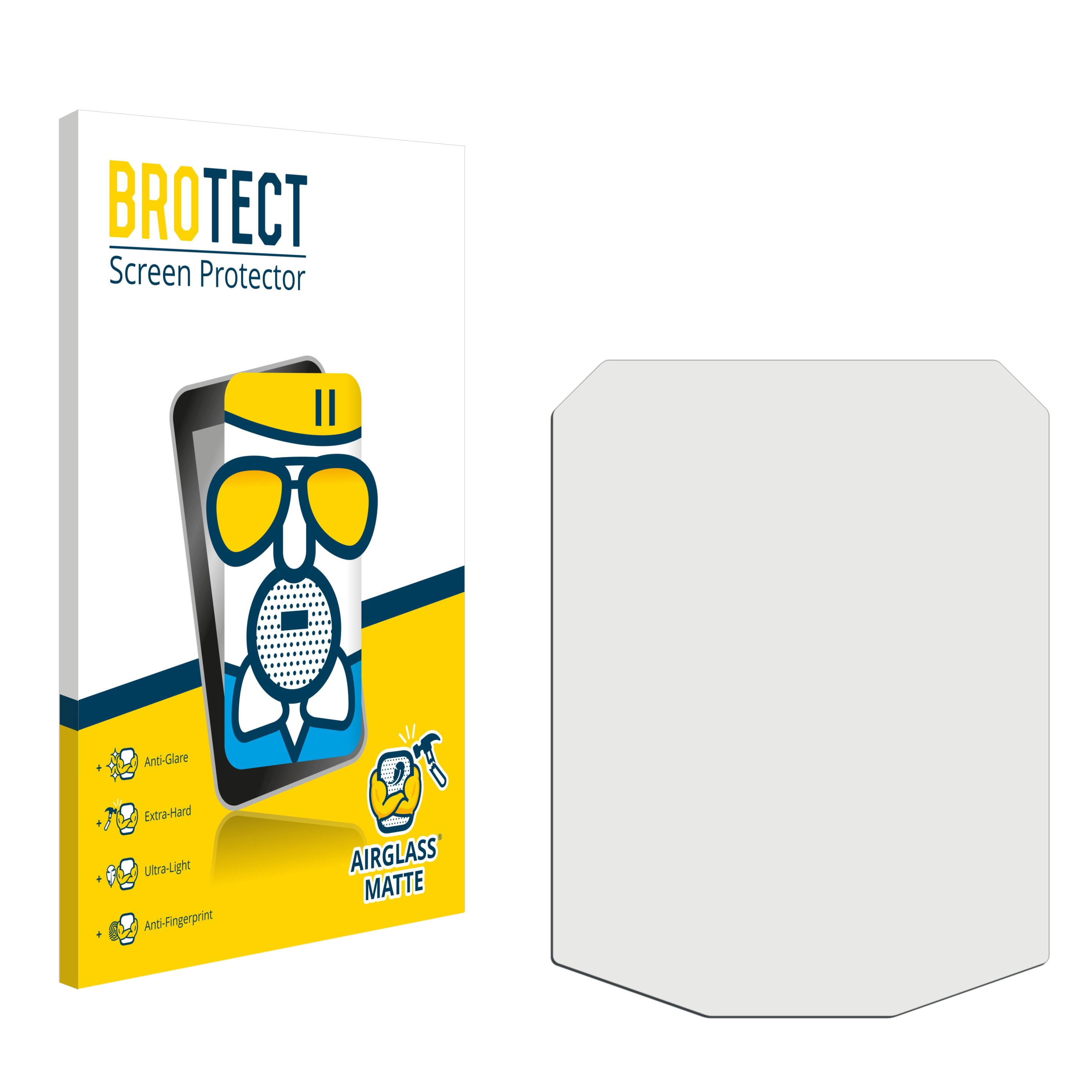 BROTECT Airglass matte C) Bosch GLM Schutzfolie(für 50-27