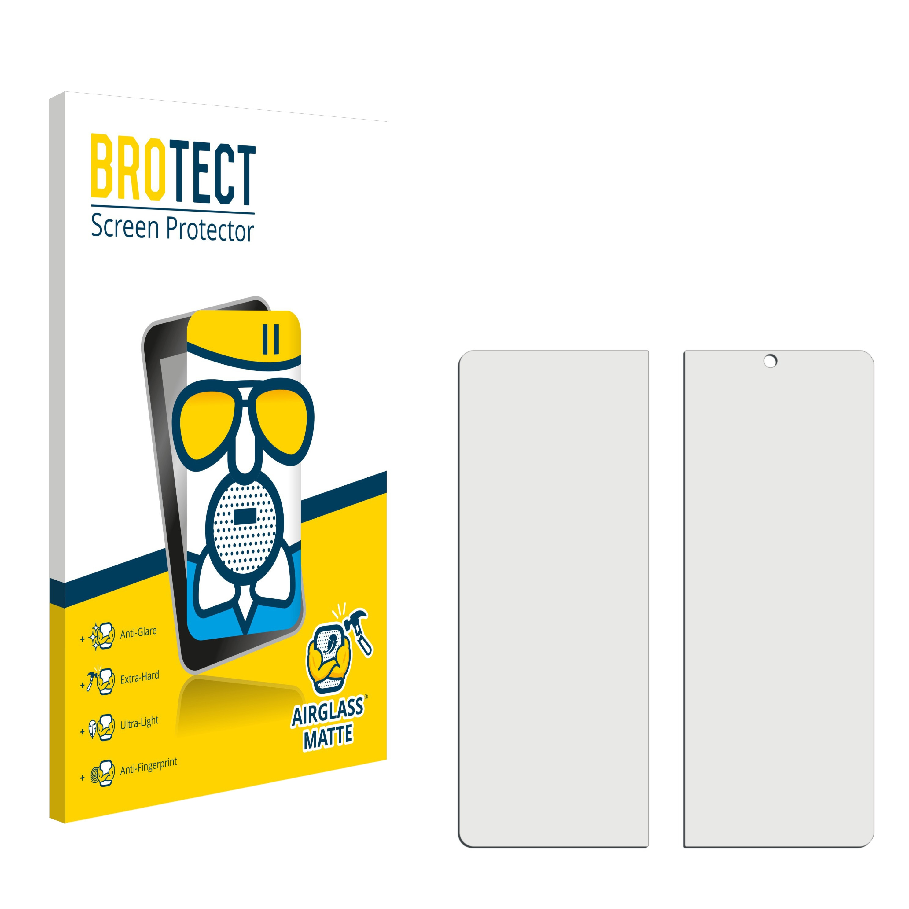 BROTECT Airglass matte Fold Galaxy Z 5) Samsung Schutzfolie(für