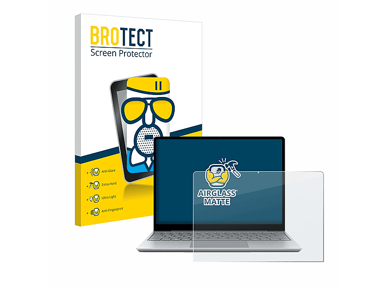 BROTECT Airglass matte Schutzfolie(für Microsoft Surface Laptop Go 3 Business)