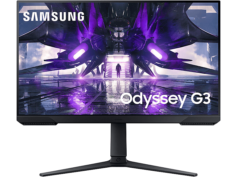 Monitor gaming - SAMSUNG Odyssey G3A, 27 ", Full-HD, 1 ms, 144 Hz, Negro