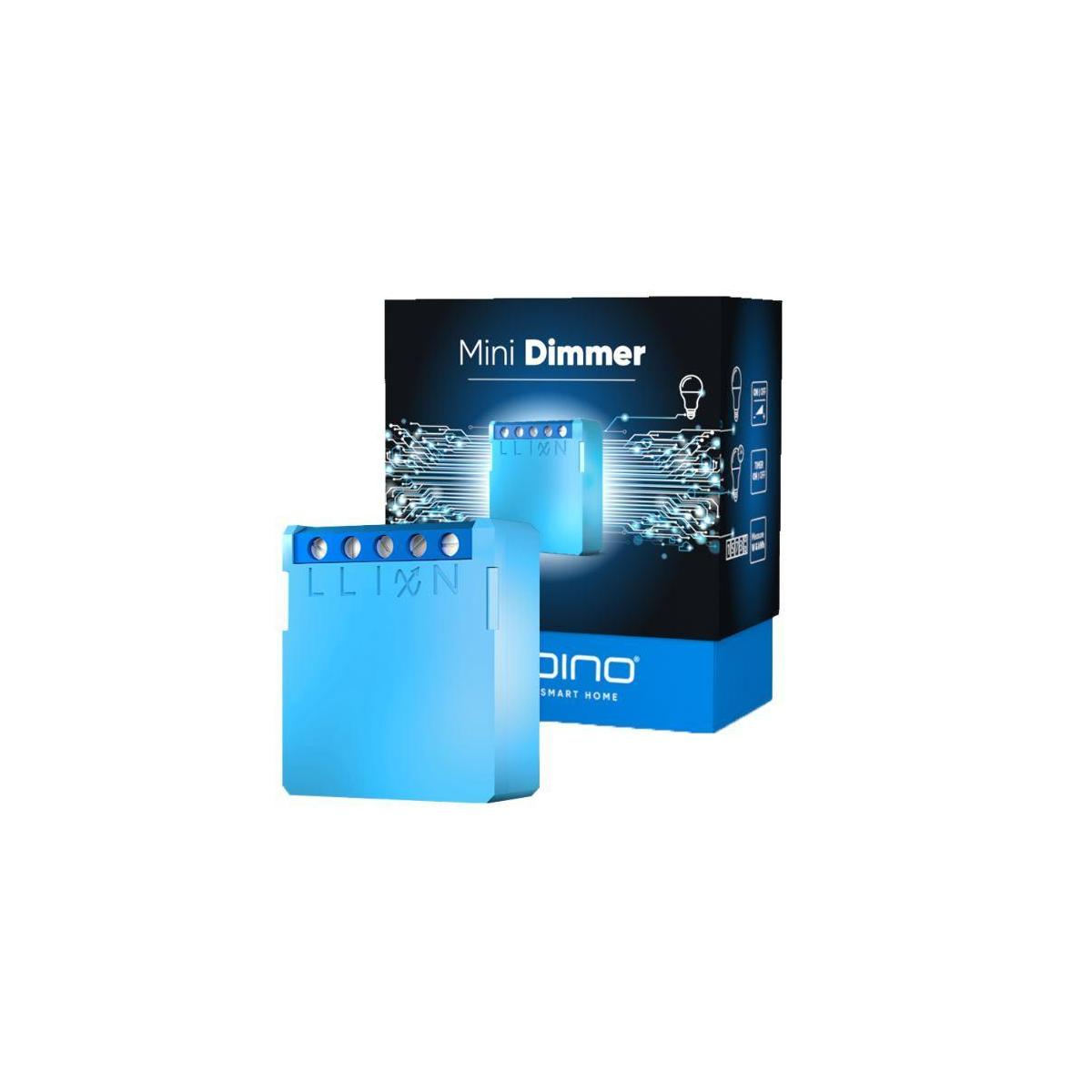 QUBINO Micromodule variateur ZMNHHD1 Dimmer, mini ZWave Plus Blau Dimmer 