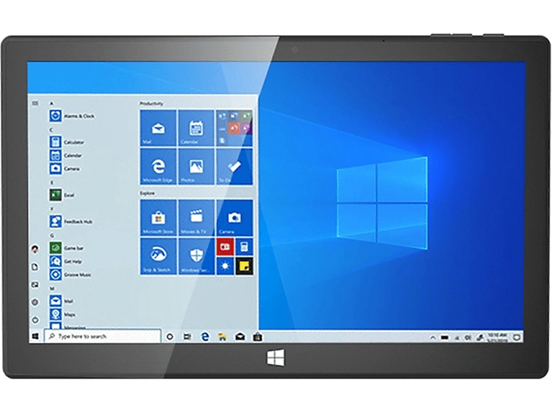 LIPA Jumper 8 Pro Windows 11 tablet, Windows tablet, 128 GB, 10,1 Zoll, Schwarz