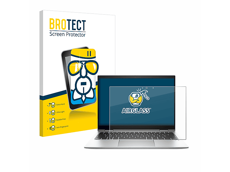 BROTECT Airglass klare Schutzfolie(für HP EliteBook x360 830 G10)