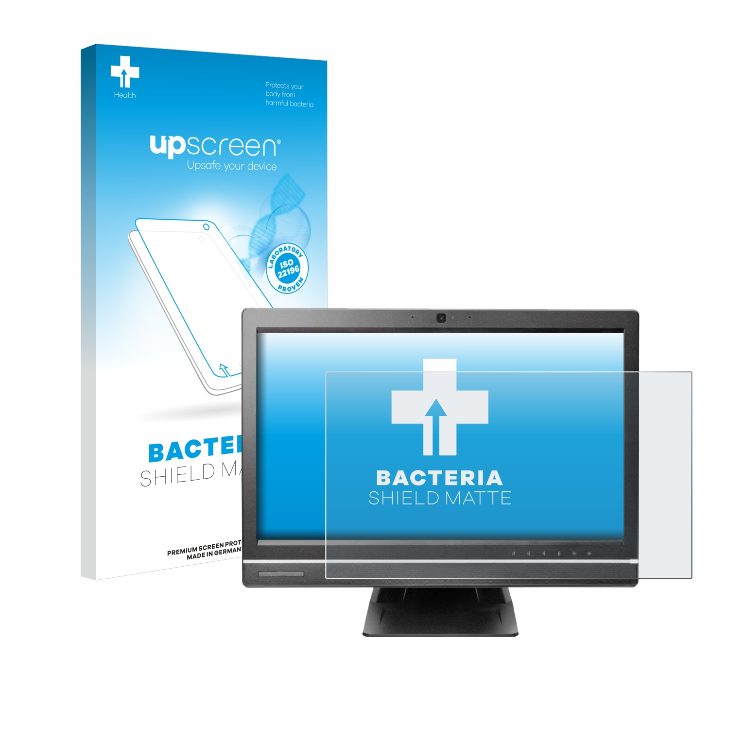 UPSCREEN antibakteriell 6300) HP matte Compaq Pro entspiegelt Schutzfolie(für