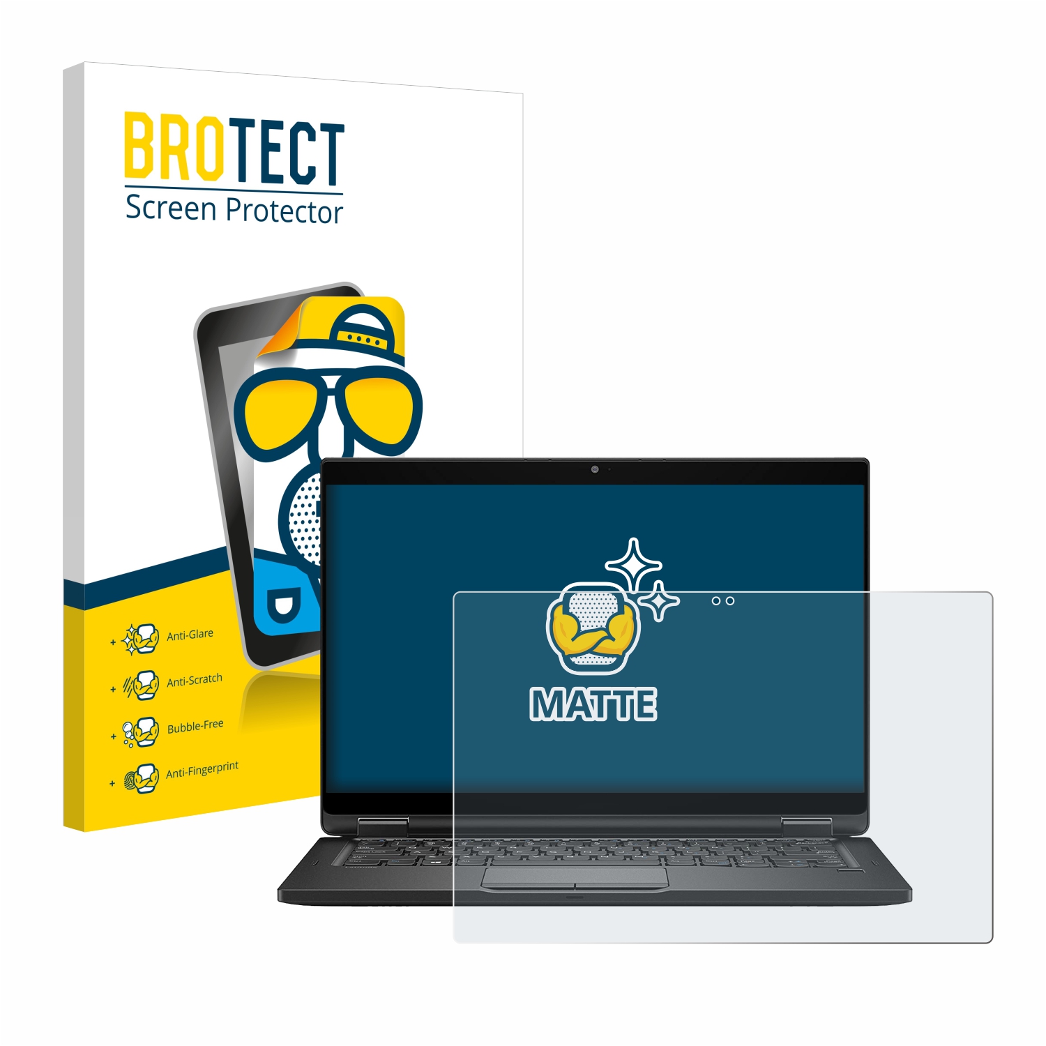 BROTECT matte Schutzfolie(für Dell Latitude 7390 2-in-1 Business) | Pflege & Schutz