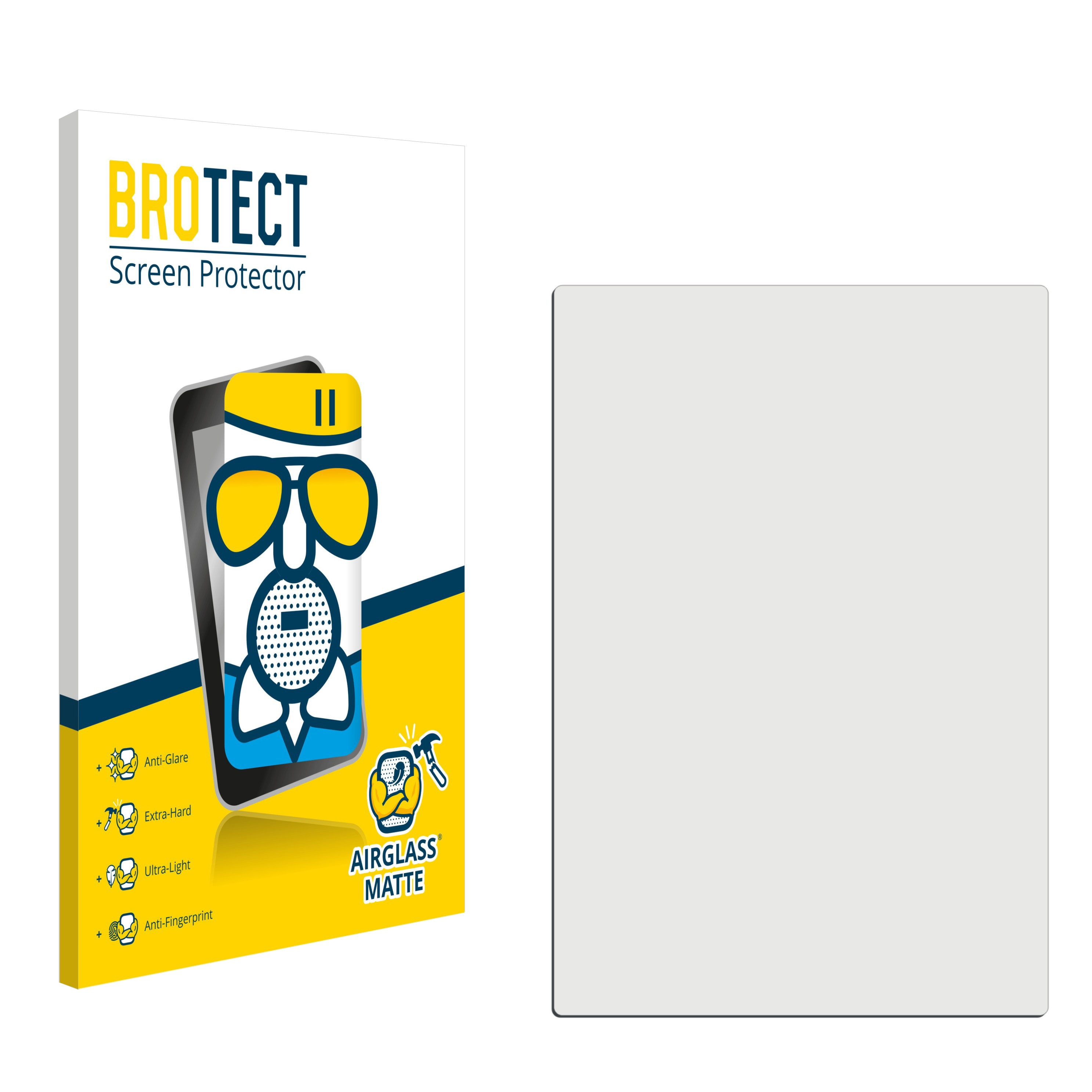 100-25c) matte BROTECT Bosch GLM Airglass Schutzfolie(für