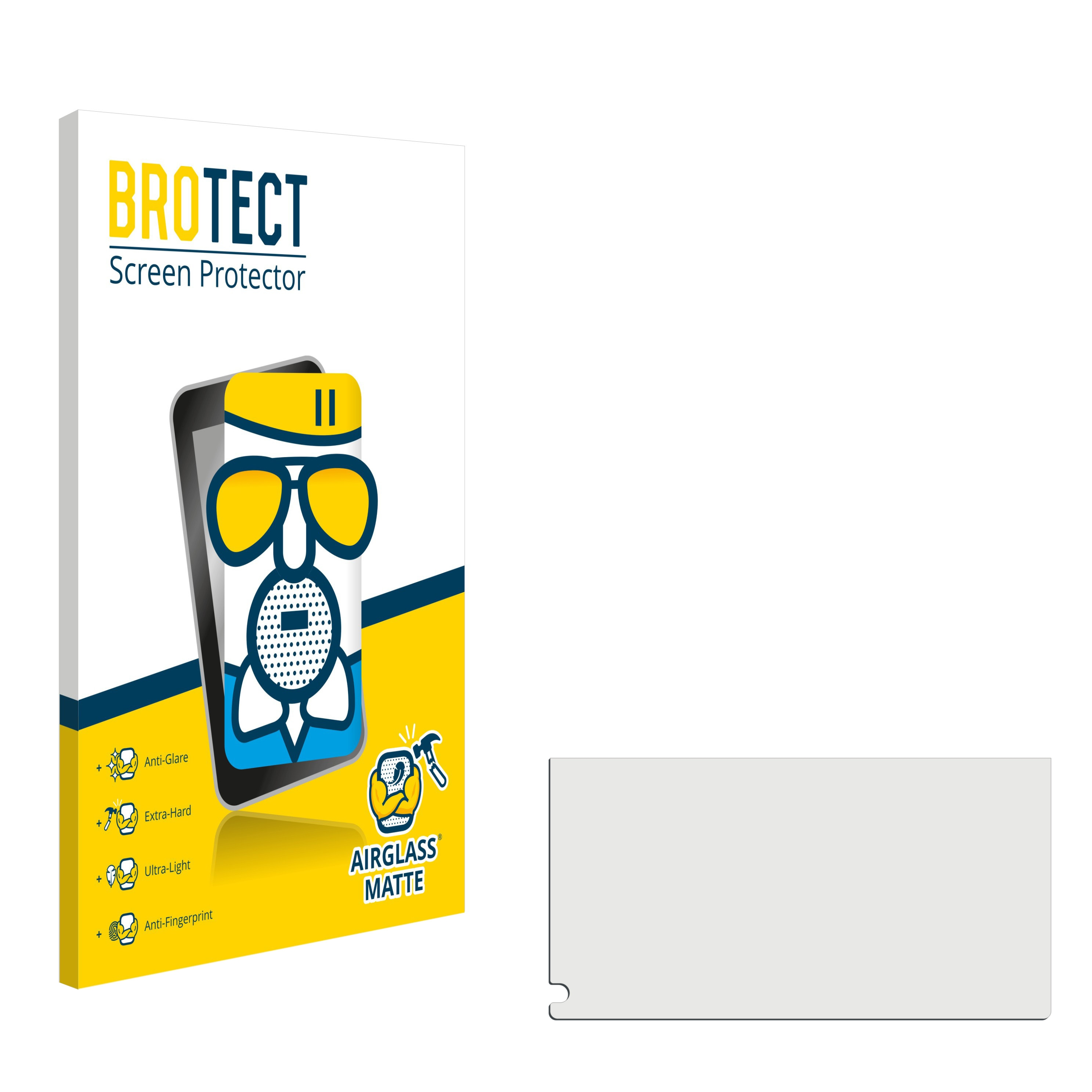 BROTECT Airglass matte RV-BBT602) Garmin Schutzfolie(für
