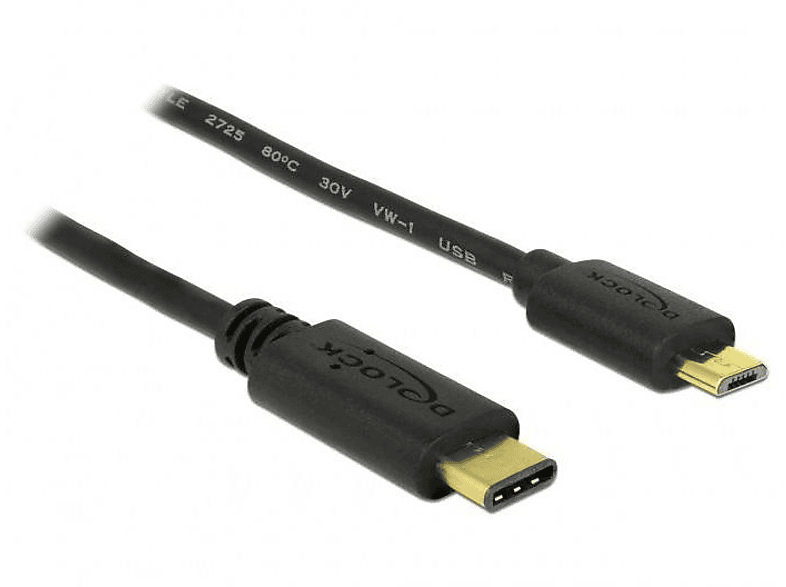 USB 83602 DELOCK Kabel, Schwarz