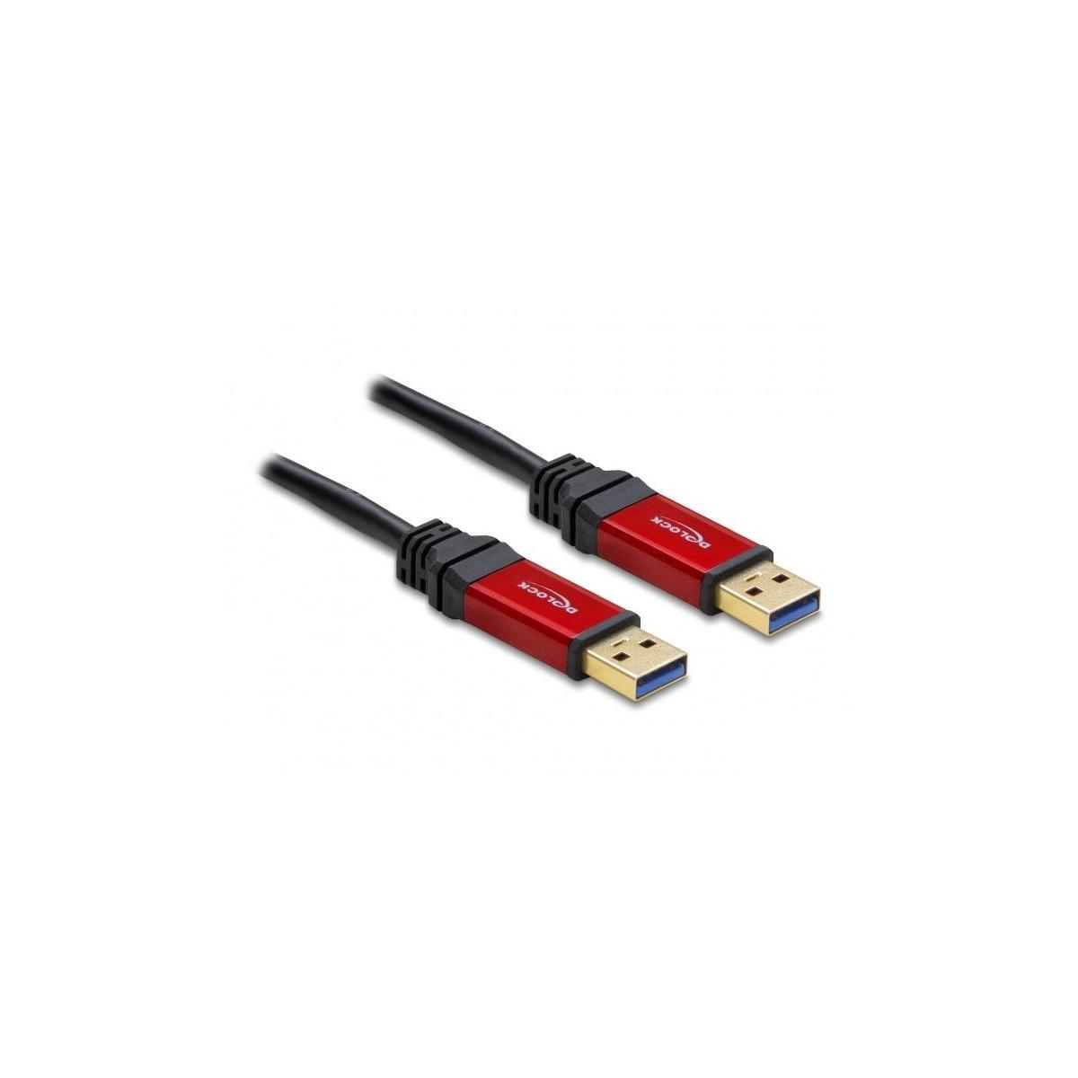 DELOCK Schwarz Kabel, 82744 USB