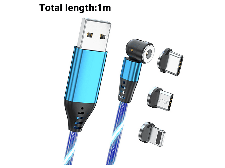 COZEVDNT USB Snap Quick Connect 3 in 1 USB-Kabel USB-C Kabel | MediaMarkt