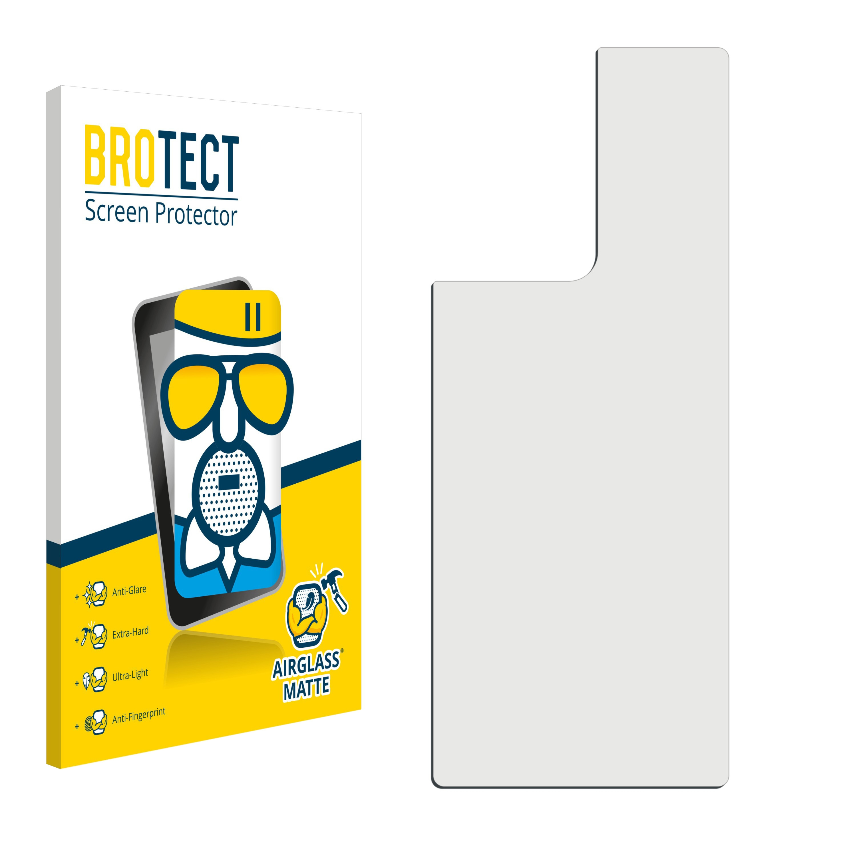 BROTECT Airglass matte Schutzfolie(für Galaxy Samsung Ultra) S20