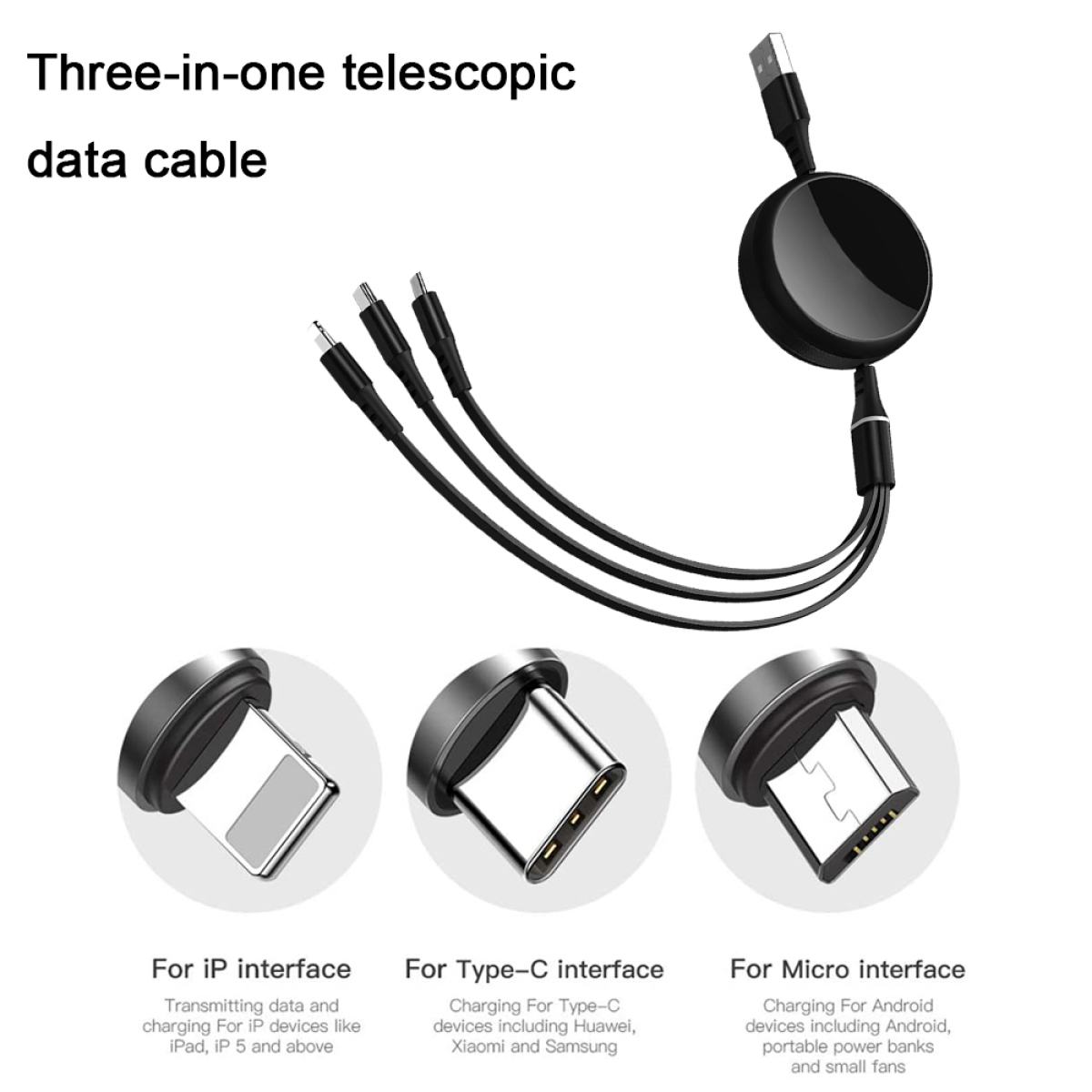 Hände halten ein schwarzes Kabel und demonstrieren dessen Zugfestigkeit.