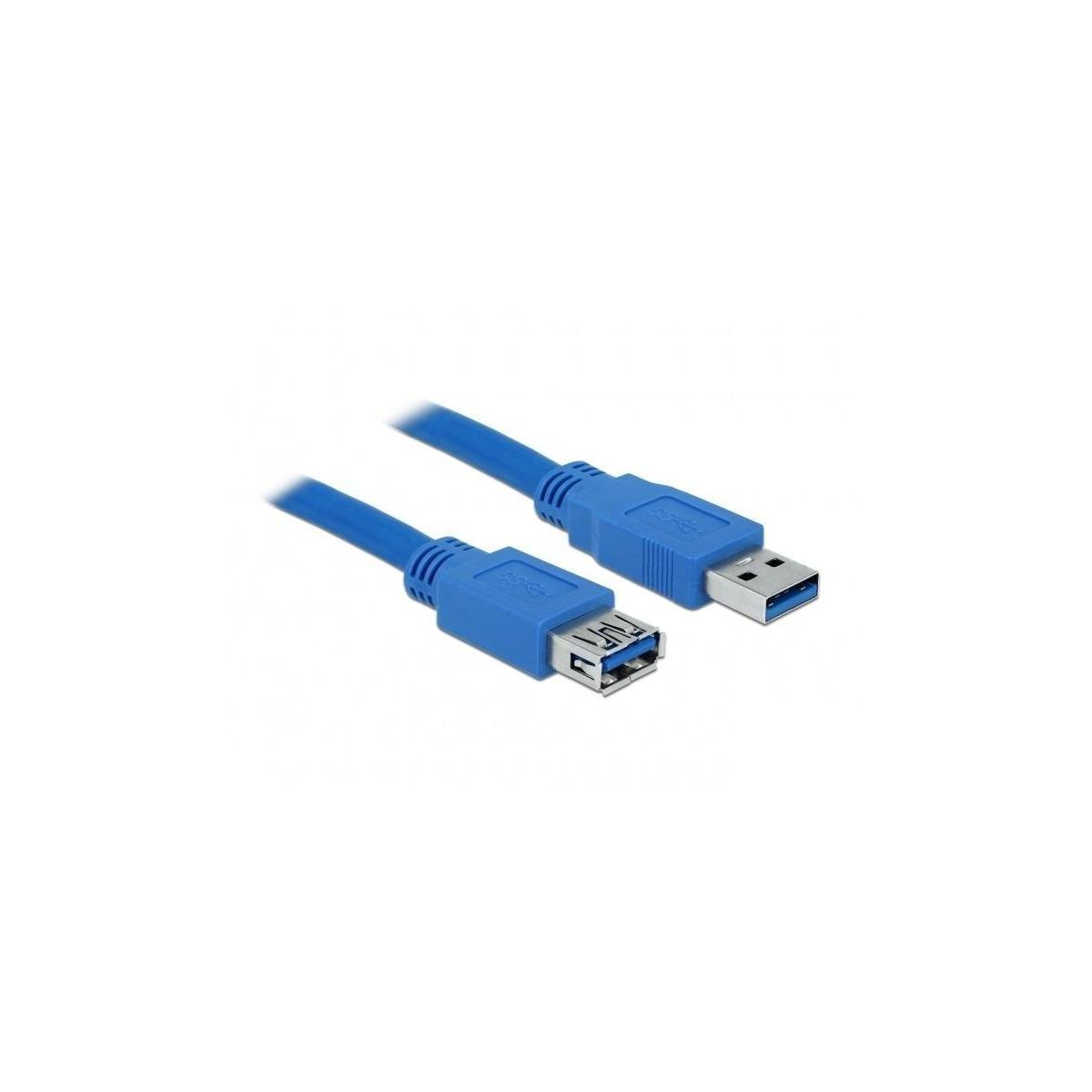 DELOCK DELOCK Kabel USB 3.0 Peripheriegeräte & Verlaeng A/A Kabel, mehrfarbig 5mSt/B Zubehör USB
