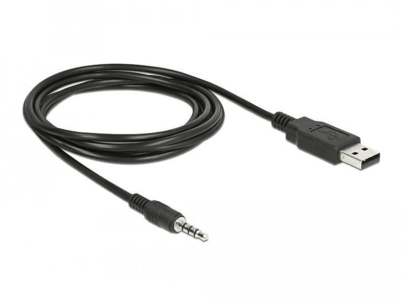 Schwarz DELOCK Kabel Serielles (RS232), 83779