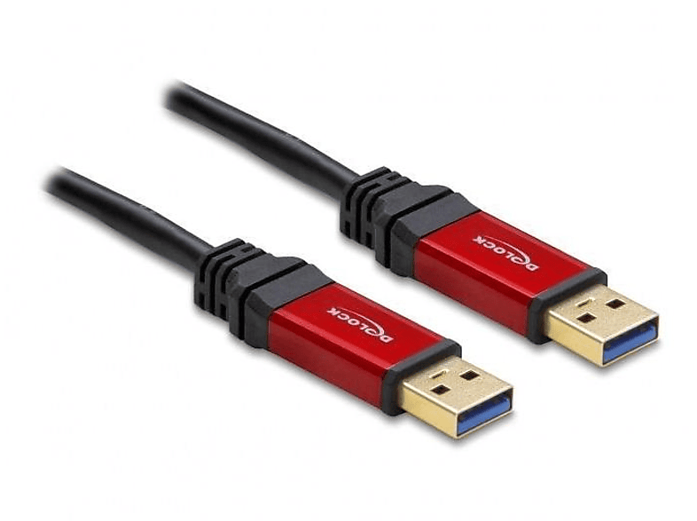 DELOCK 82745 Kabel, Schwarz USB