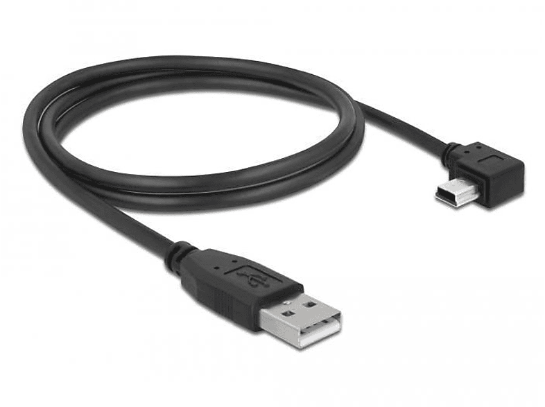 DELOCK DELOCK Kabel USB 2.0-A <gt/> USBmini 5pin 1m Peripheriegeräte & Zubehör Stecker/Steckverbinder, mehrfarbig