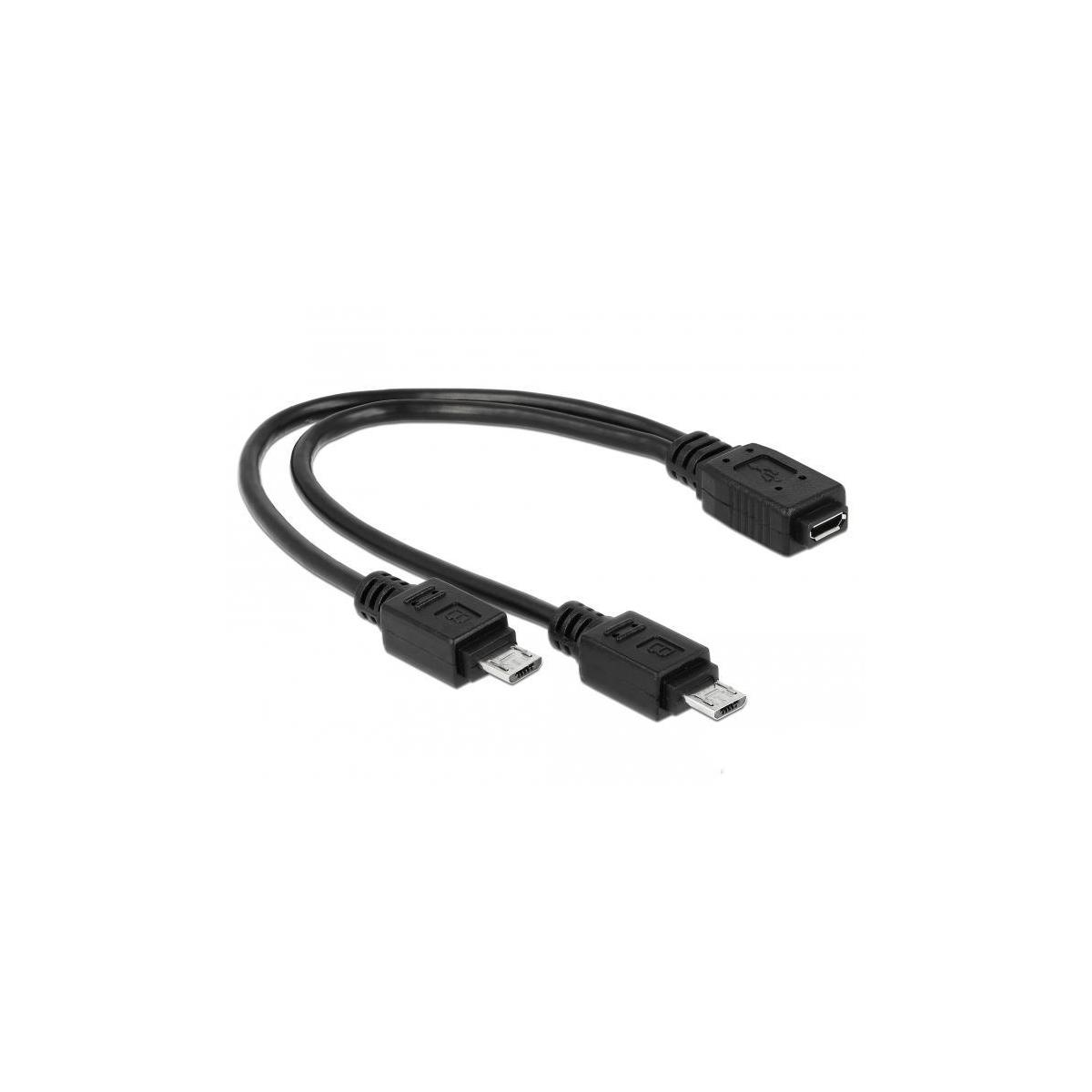 Kabel, DELOCK Schwarz USB 65440