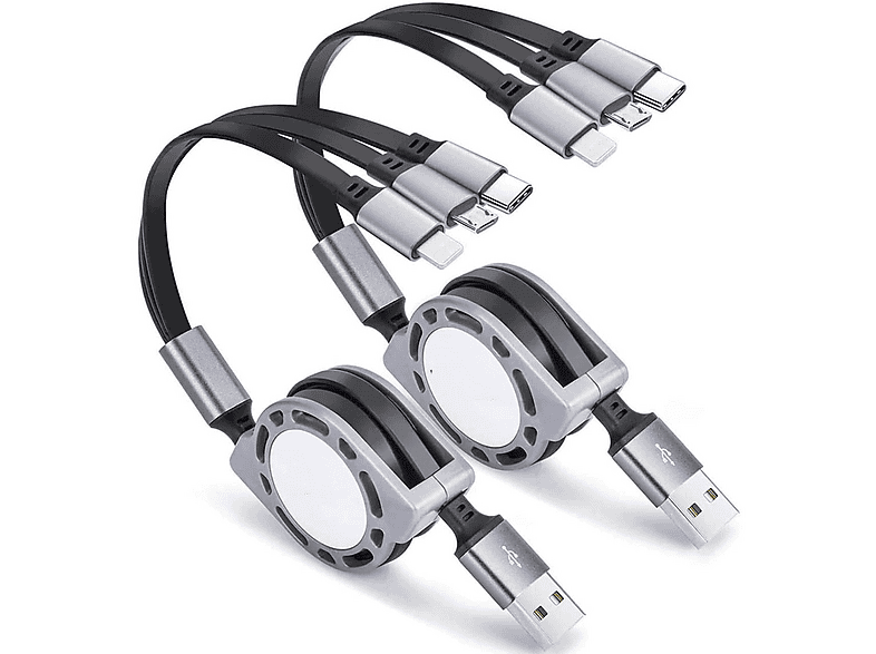 Celly Lightning-Kabel 2 M – USB Auf Lightning, Schwarz, Schnelle Ladung Bis 2,4 A, Robuste Stoffummantelung, Made For IPhone