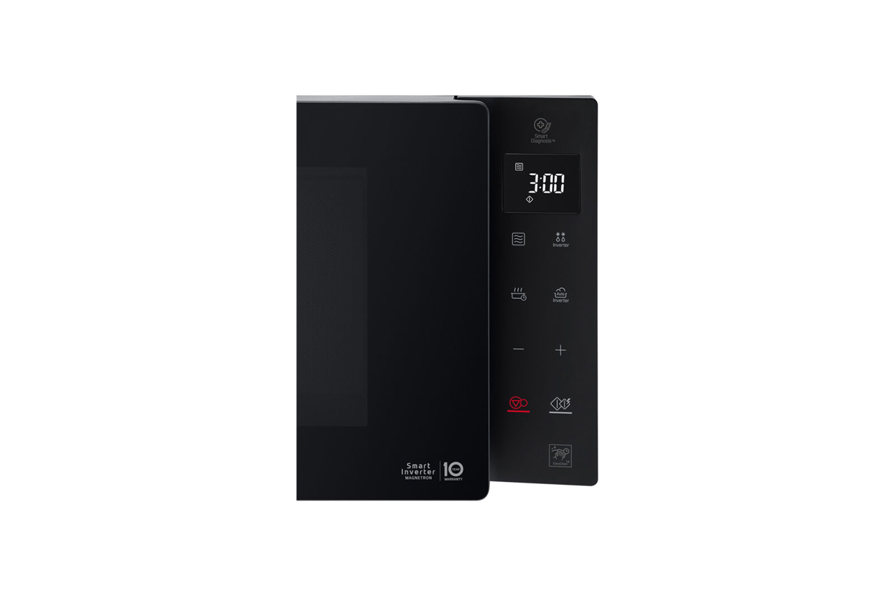 Microonde LG NeoChef MS 2535 GIB, capacità 25 l, potenza microonde max 300 W, Funzione inverter, 5 livelli di potenza, Funzione vapore, Nero