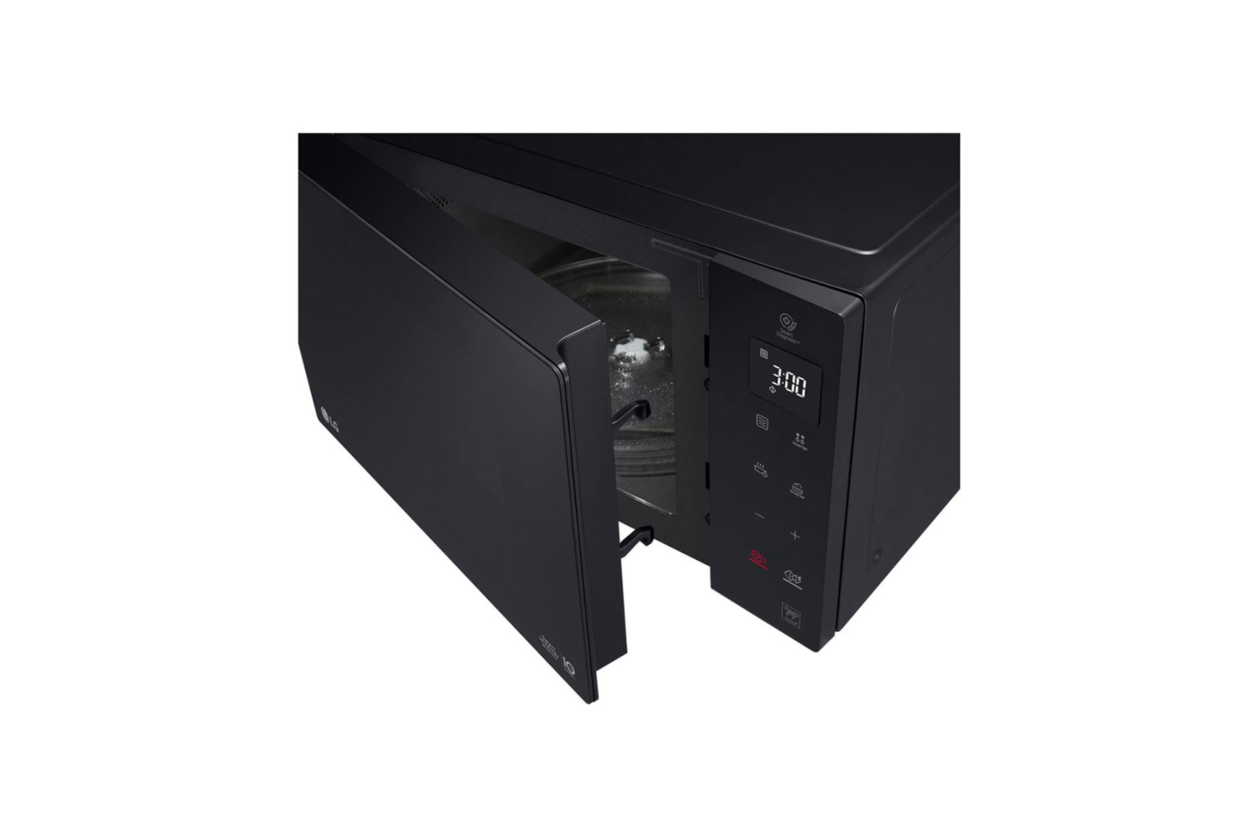 Microonde LG NeoChef MS 2535 GIB, capacità 25 l, potenza microonde max 300 W, Funzione inverter, 5 livelli di potenza, Funzione vapore, Nero