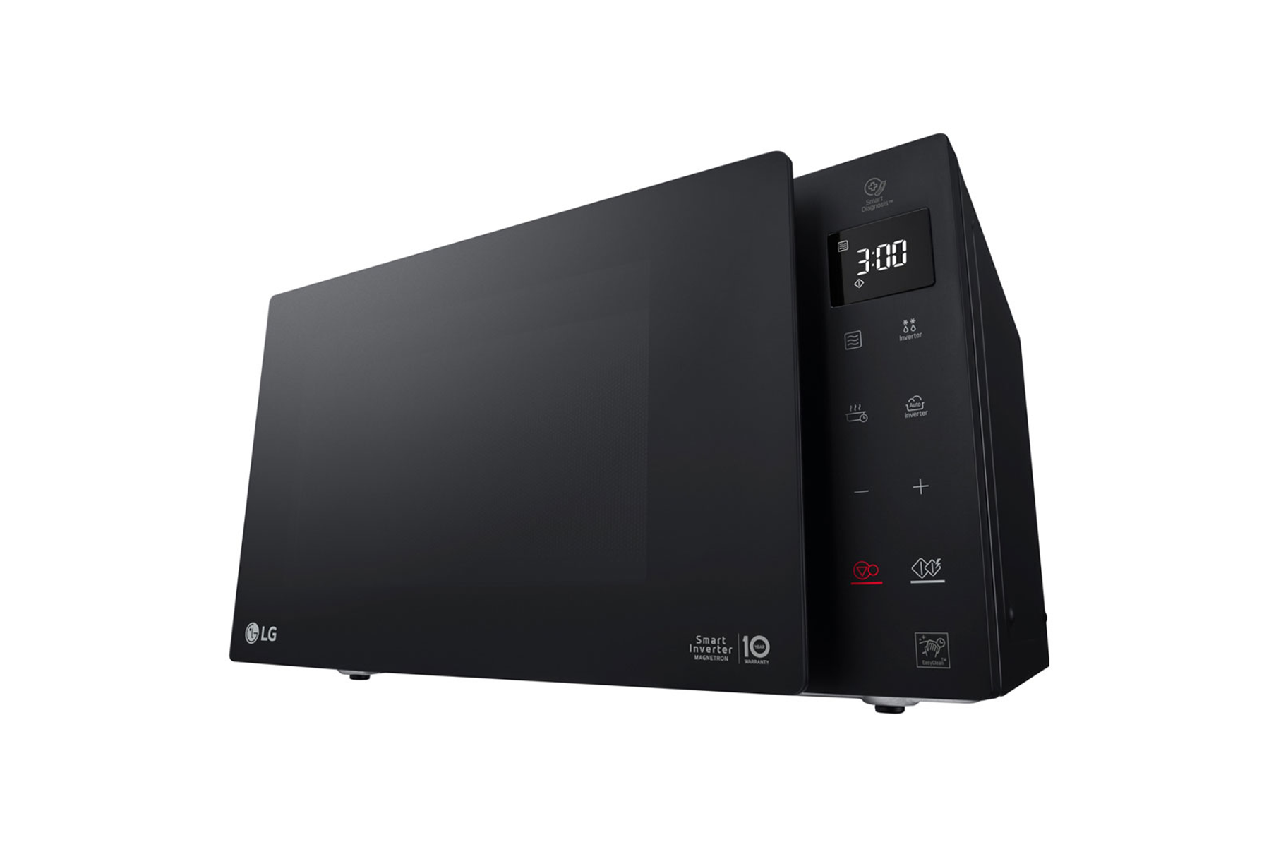 Microonde LG NeoChef MS 2535 GIB, capacità 25 l, potenza microonde max 300 W, Funzione inverter, 5 livelli di potenza, Funzione vapore, Nero
