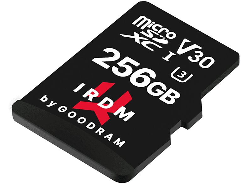 Micro-SD, GOODRAM SDXC, SD Speicherkarte, 256 Micro-SDXC, 100 GB, IR-M3AA-2560R12, MB/s