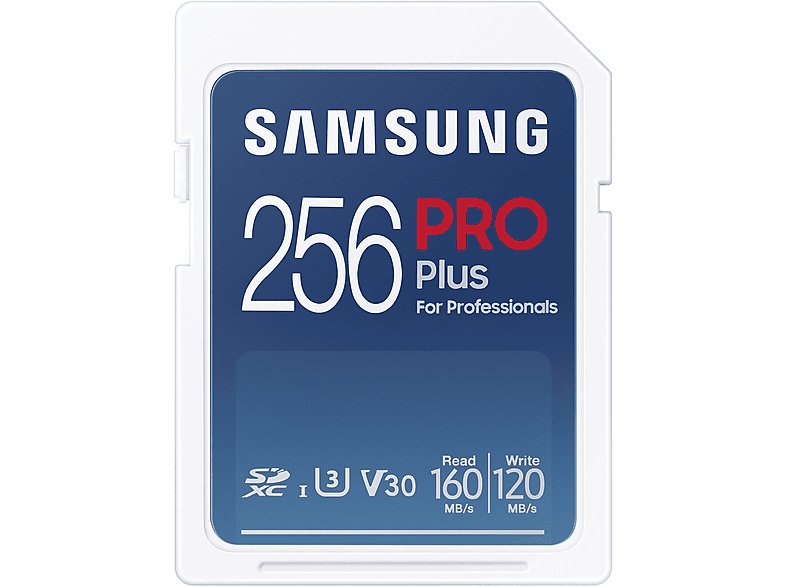 SAMSUNG MB-SD256K/EU, Micro-SD, SDXC, SD Speicherkarte, 256 GB, 160 MB/s