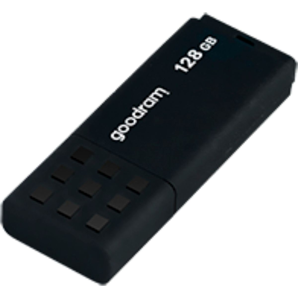 Czarny pendrive Goodram 128 GB.