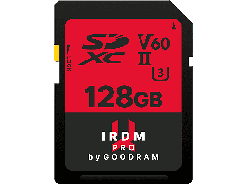 GOODRAM IRP-S6B0-1280R12, Micro-SD, SDXC, SD Speicherkarte, 128 GB, 265 MB/s