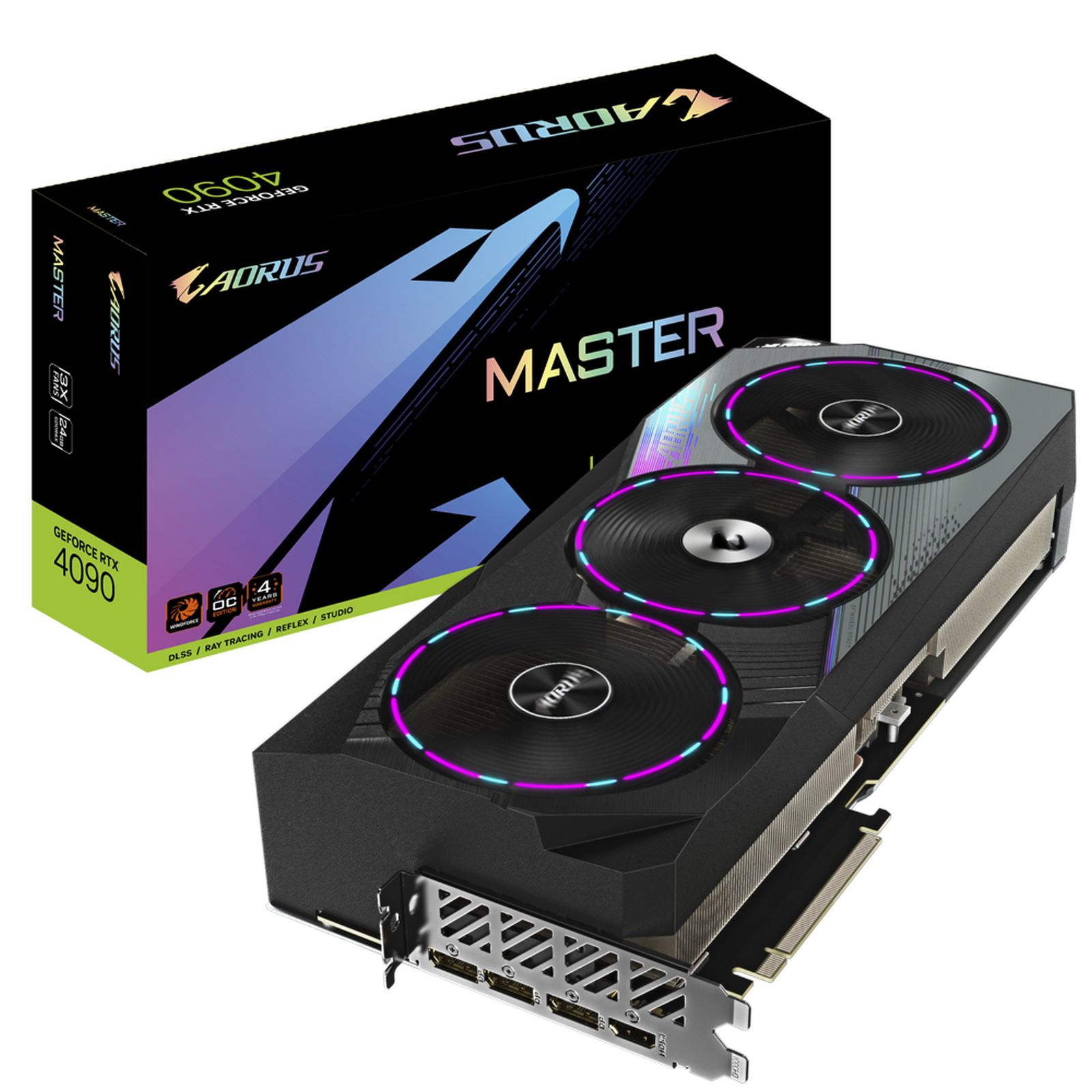 AORUS 24G MASTER GIGABYTE (NVIDIA, 4090 Grafikkarte) GeForce RTX