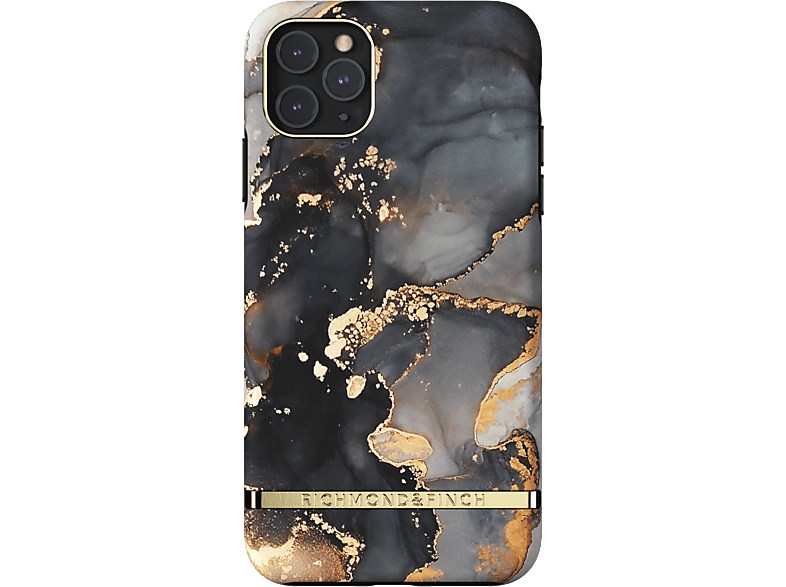 Beads Gold 11 PRO IPHONE 11 & APPLE, RICHMOND Pro MAX, max, BLACK Backcover, FINCH iPhone